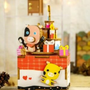 DIY彩色音樂盒-甜心物語