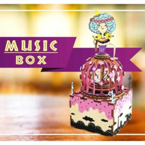 DIY彩色音樂盒-天鵝公主