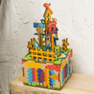 DIY彩色音樂盒-雲彩之端