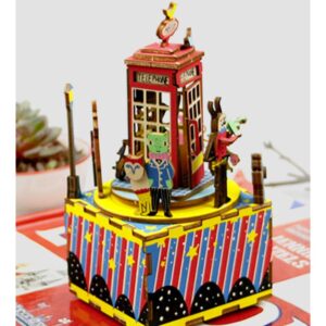 DIY彩色音樂盒-電話亭圓舞曲