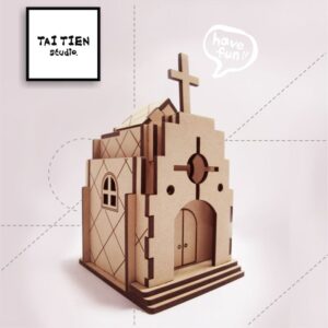 DIY幸福時刻x教堂造型音樂盒