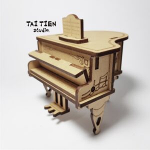 DIY浪漫典雅x鋼琴造型音樂盒
