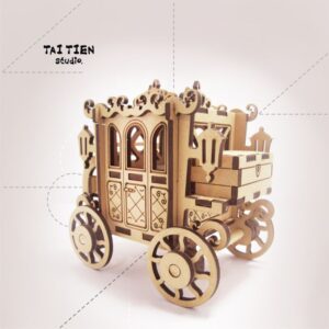 DIY歡樂舞會x馬車造型音樂盒